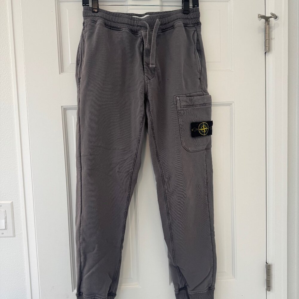 Stone Island Grey Mens Sweatpants - S
